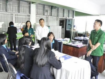 ศึกษาดูงานจากโรงเรียนสัตหีบวิทยาคม