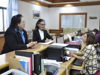 ศึกษาดูงานจากโรงเรียนสัตหีบวิทยาคม