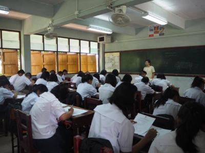 การสอนปรับพื้นฐานนักเรียนชั้น ม.1 และ ม.4 
