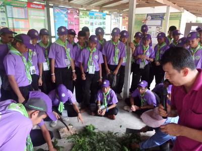 กิจกรรมโครงการรวมพลังลูกเสืออนุรักษ์ทรัพยากรธรรมชาติฯ