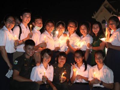ร่วมงานพิธีเฉลิมพระเกียรติ