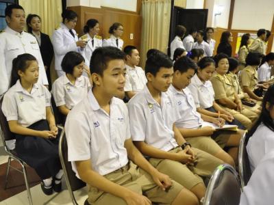 ร่วมงานพิธีเฉลิมพระเกียรติ