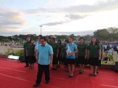 จุดเทียนชัยถวายพระพรวันแม่แห่งชาติ 12 สิงหาคม 2557