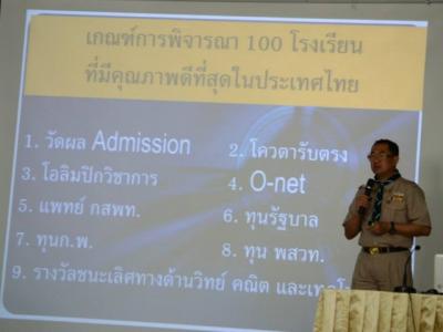 ผอ. สพม.40 ประชุมครูเพชรพิทยาคม