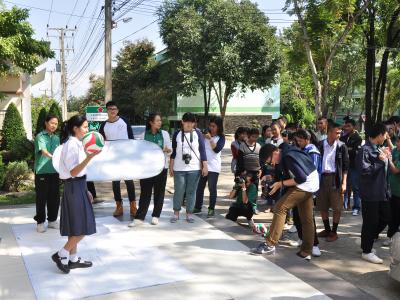 มหาวิทยาลัยรังสิตคณะนิเทศศาสตร์ ร่วมกับศูนย์แนะแนวสพม.40 จัดอบรม